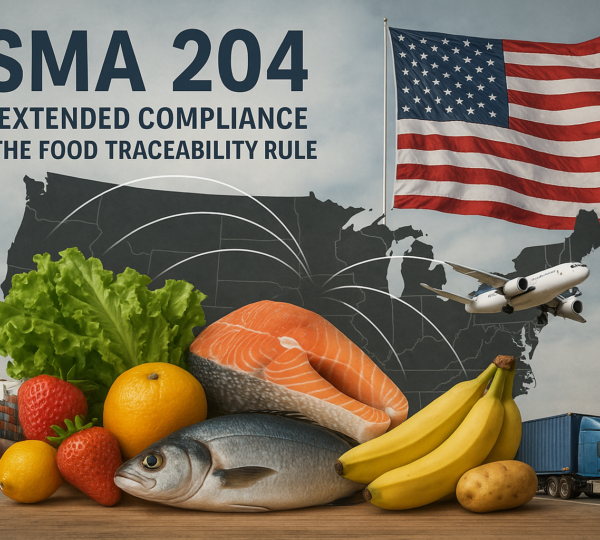 FSMA 204 and the Extended Compliance for the Food Traceability Rule