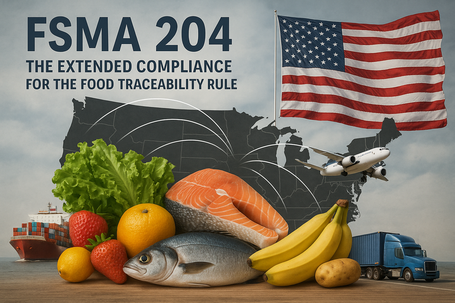 You are currently viewing FSMA 204 and the Extended Compliance for the Food Traceability Rule
