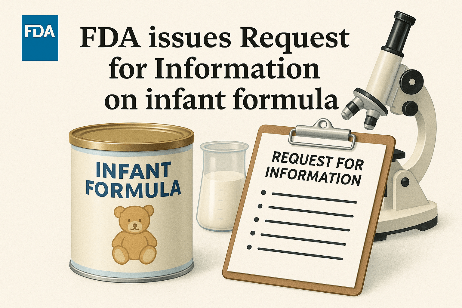 FDA issues Request for Information on infant formula