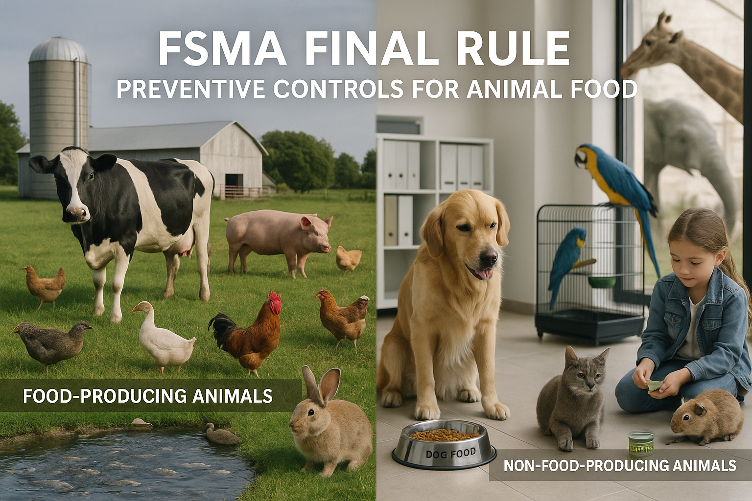 You are currently viewing FSMA Final Rule for Preventive Controls for Animal Food