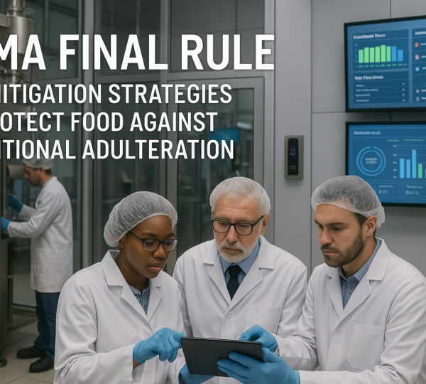 FSMA Final Rule for Mitigation Strategies to Protect Food Against Intentional Adulteration