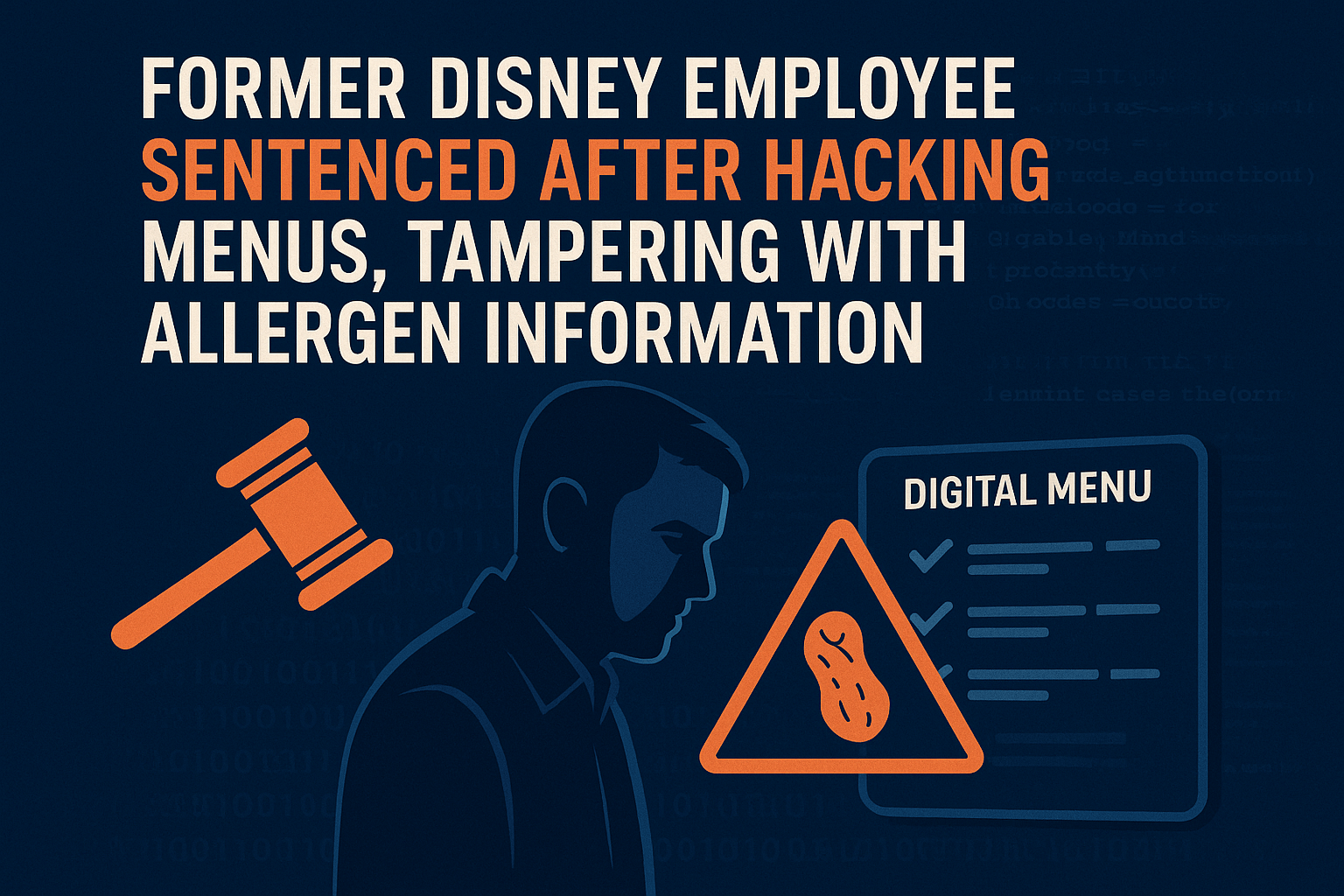 You are currently viewing Former Disney Employee Jailed After Tampering with Allergen Information in Alarming Cyberattack on Menu System