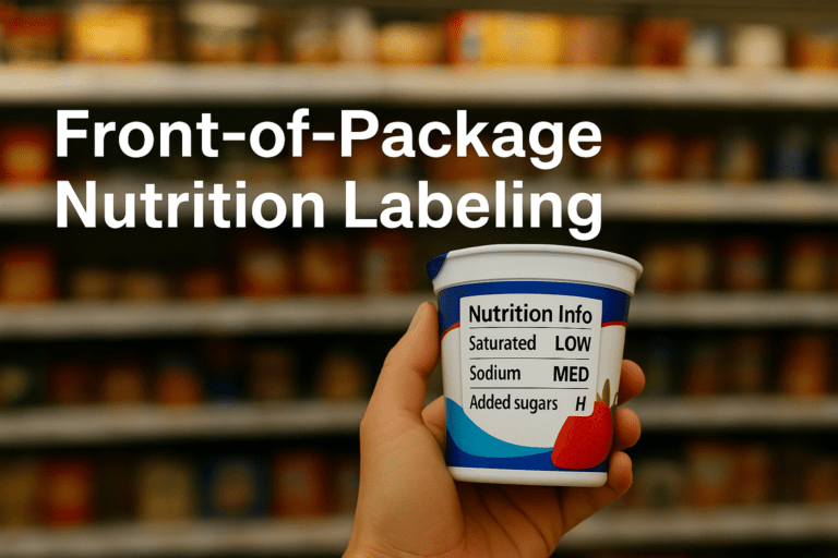 Read more about the article Front-of-Package Nutrition Labeling