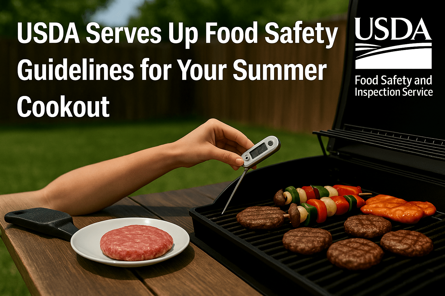 You are currently viewing USDA Serves Up Food Safety Guidelines for Your Summer Cookout