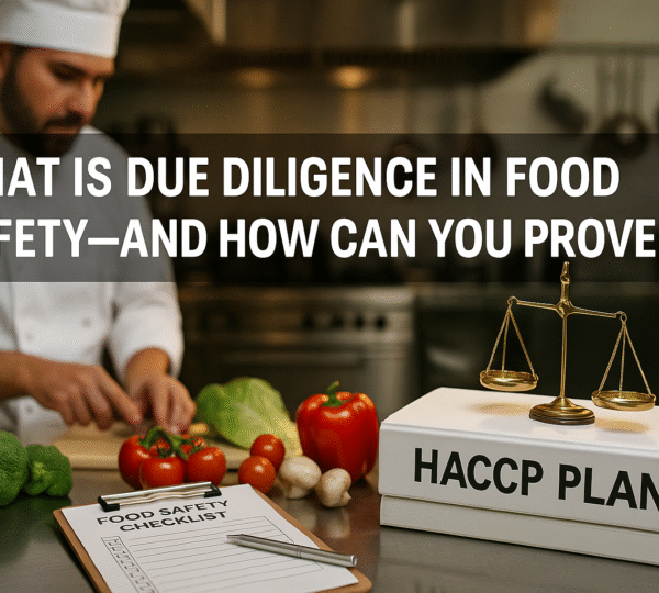 Read more about the article What Is Due Diligence in Food Safety and How Can You Prove It?