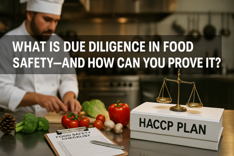 Read more about the article What Is Due Diligence in Food Safety and How Can You Prove It?