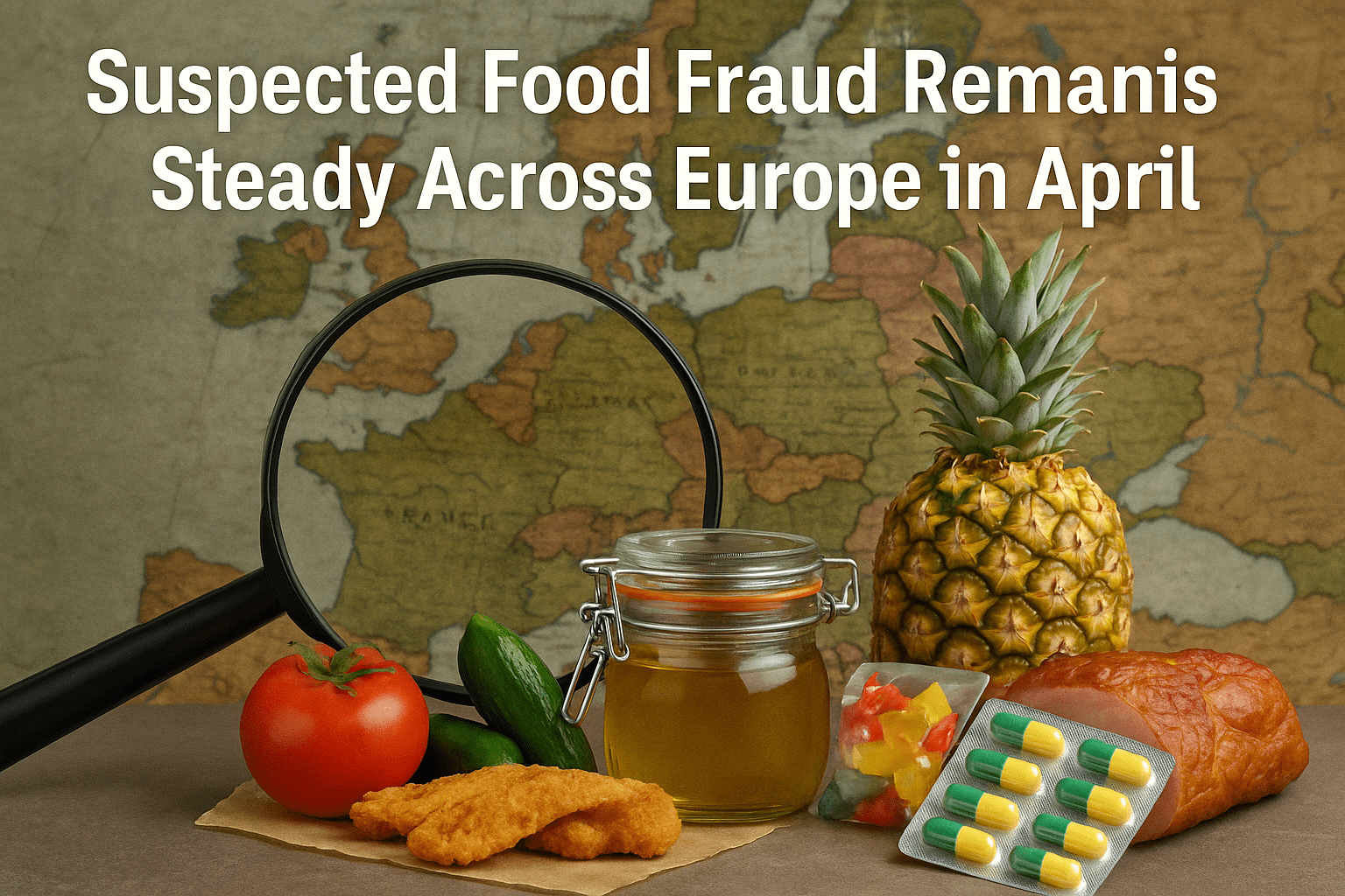 Suspected Food Fraud Remains Steady Across Europe in April